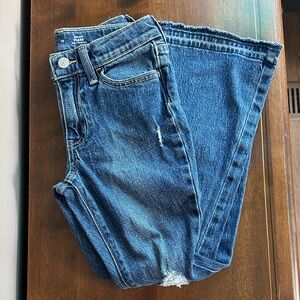 Old Navy Dark Blue High Rise Flare Jeans